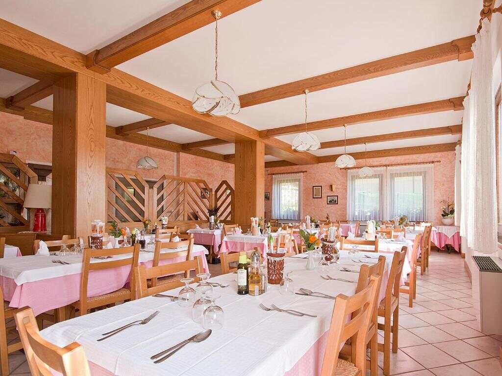 Traditional dining room of the hotel restaurant